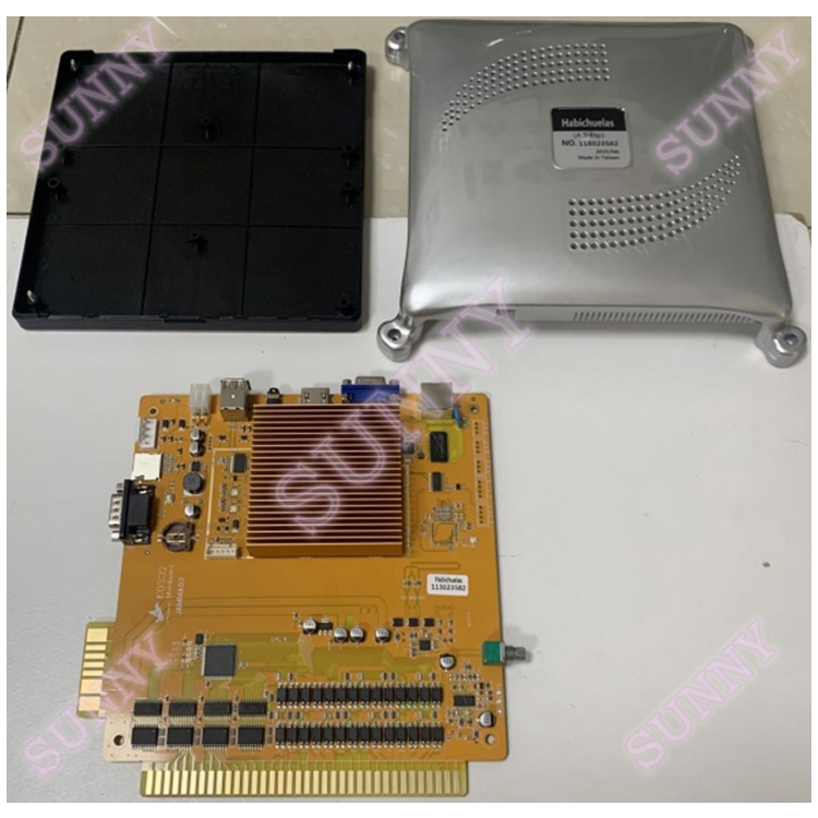 Agent 008 / Spy Games Single Skill Games Board Yellow PCB Board with Silver Case for Coin Operated Arcade Game Amusement Machine