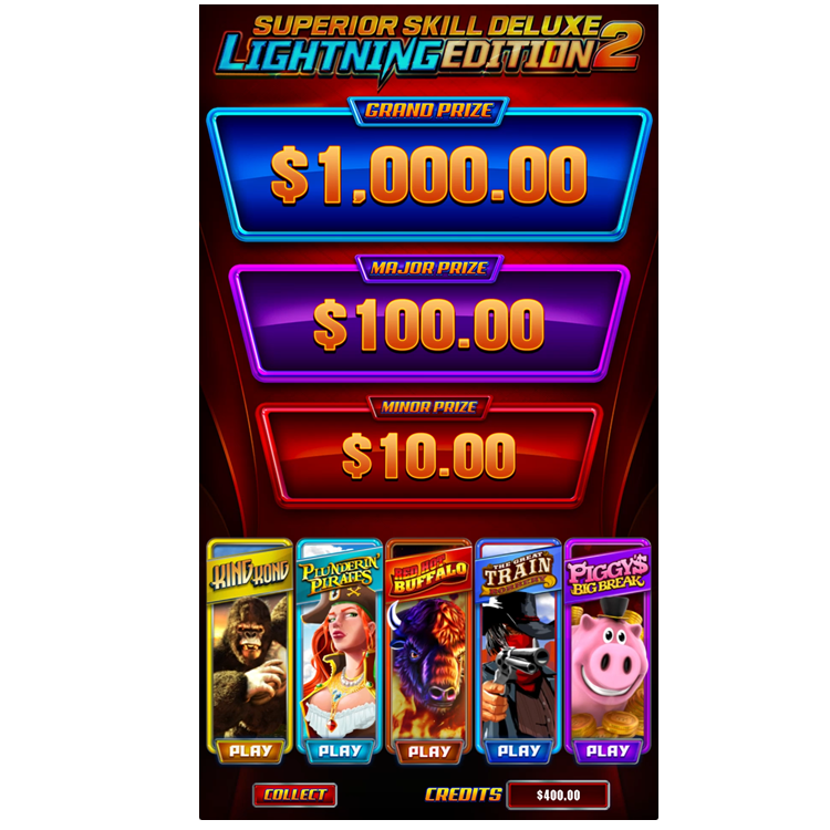 Lightning Edition 2 Vertical Skill Game Board Skill Preview HET Game Board PCB Board Software for Arcade Game Amusement Machine
