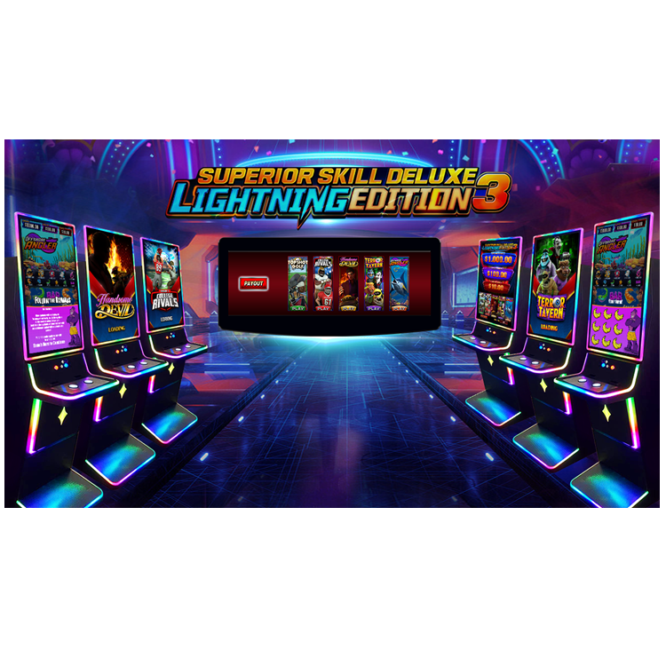 Lightning Edition 3 Vertical Skill Game Board Skill Preview HET Game Board PCB Board Software for Arcade Game Amusement Machine