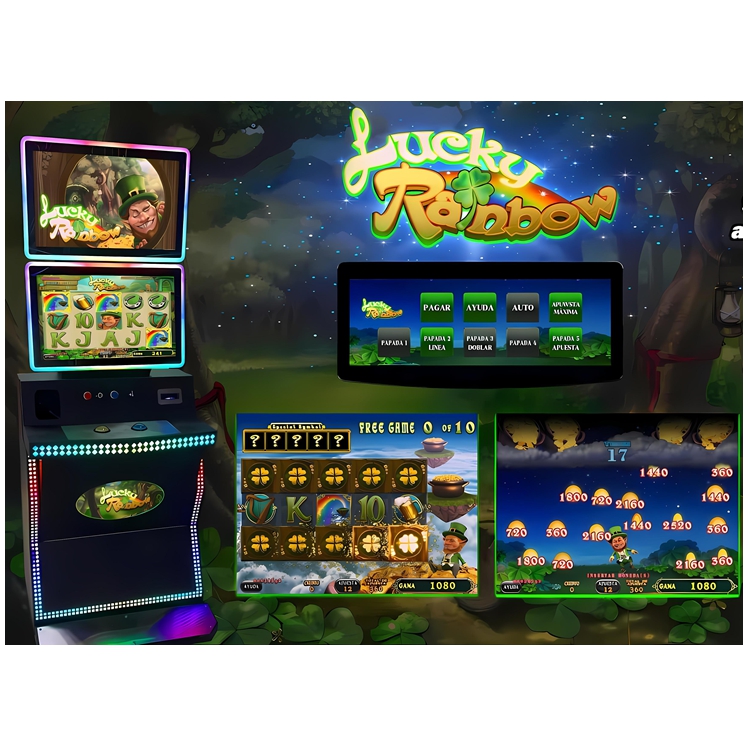 Lucky Rainbow Single/Dual Skill Game Board Skill Preview HET Game Board PCB Board Software for Arcade Game Amusement Machine