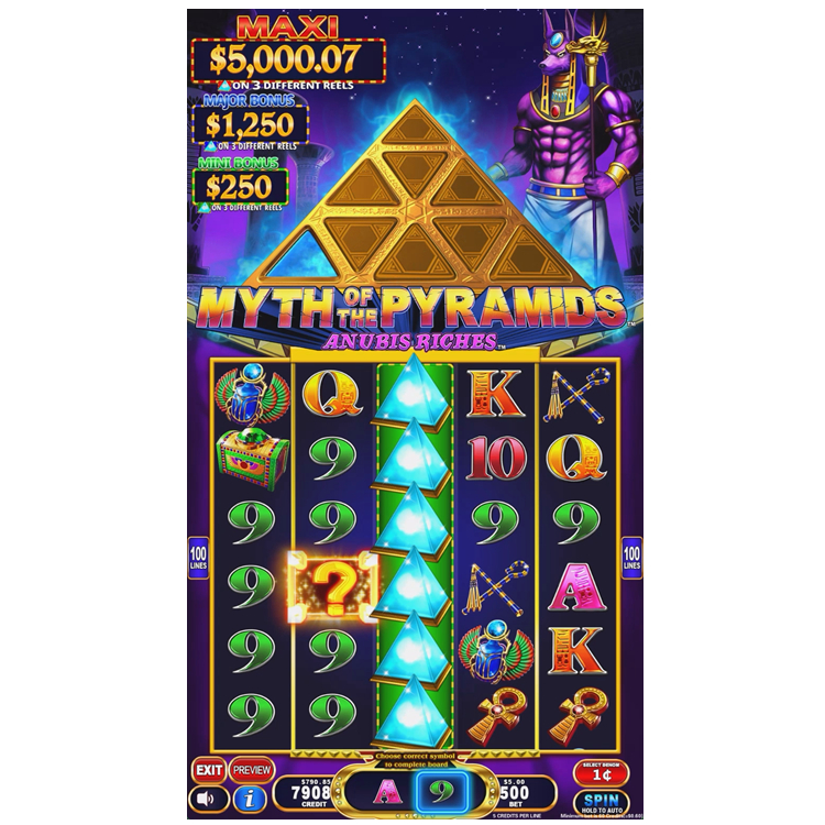 Myth of the Pyramids 2in1 Skill Preview vertical multi game