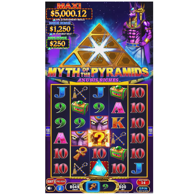 Myth of the Pyramids 2in1 Skill Preview vertical multi game