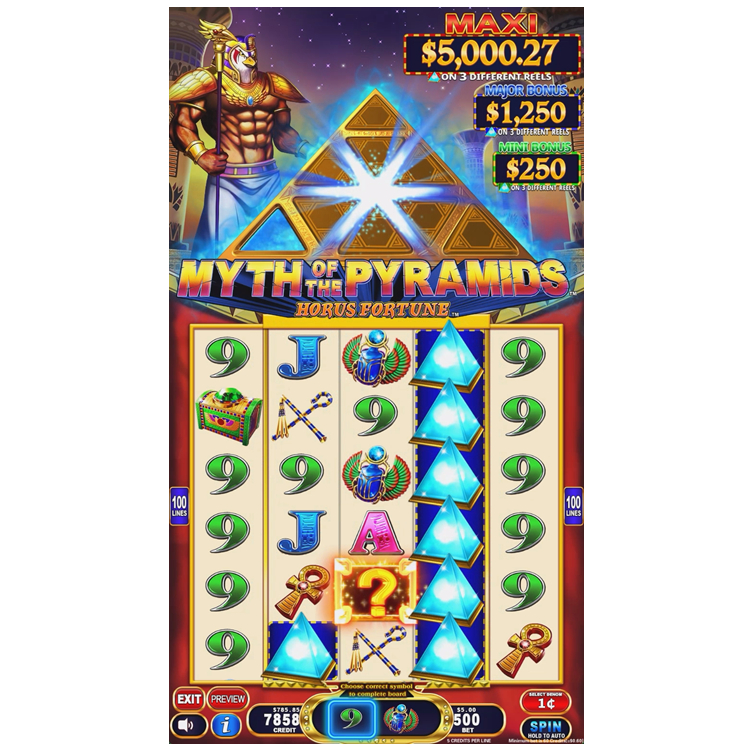 Myth of the Pyramids 2in1 Skill Preview vertical multi game