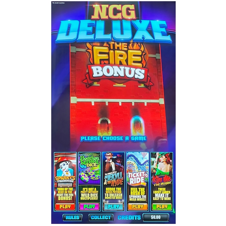 NCG Deluxe 5in1 Skill Game PC Board with Case No Chance Games Deluxe PCB Game Board at Factory Price for Arcade Game Amusement Machine