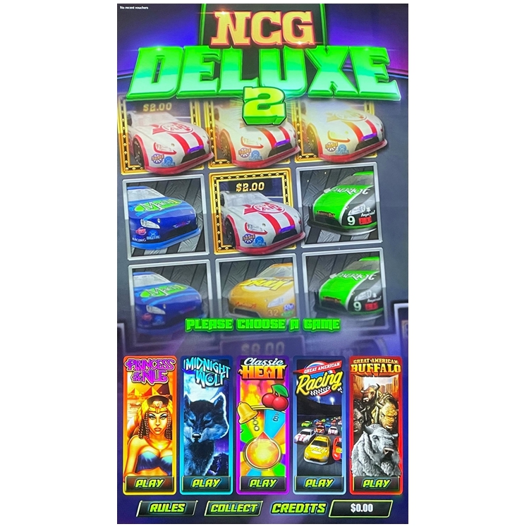 NCG Deluxe 2 5in1 PC Board with Case No Chance Game Skill Game PCB Game Board at Factory Price for Arcade Game Amusement Machine