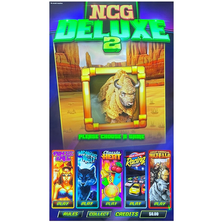 NCG Deluxe 2 5in1 PC Board with Case No Chance Game Skill Game PCB Game Board at Factory Price for Arcade Game Amusement Machine