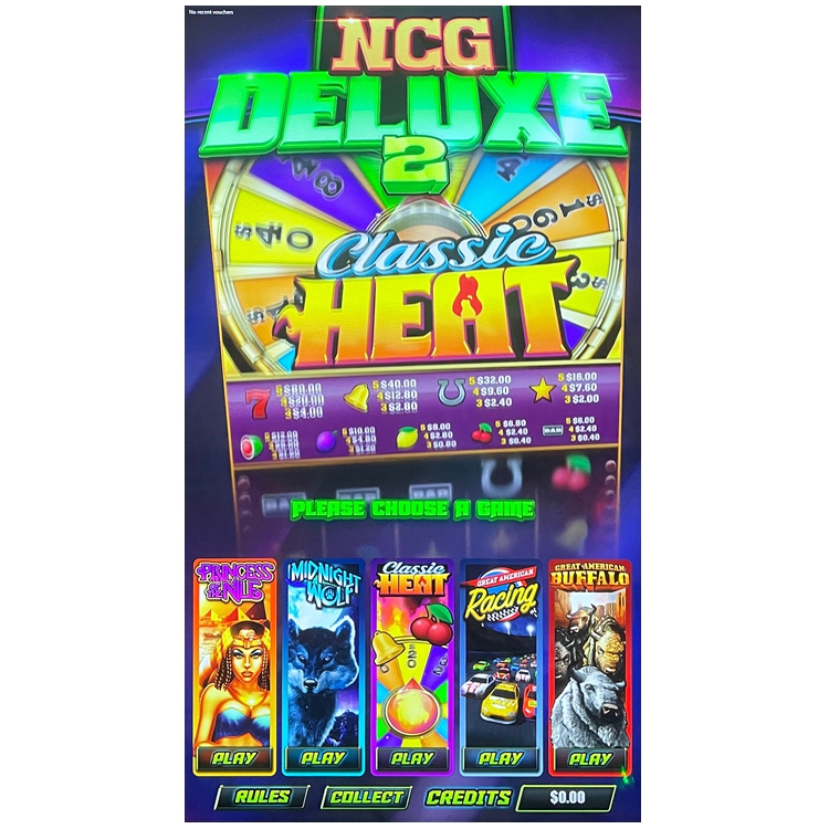 NCG Deluxe 2 5in1 PC Board with Case No Chance Game Skill Game PCB Game Board at Factory Price for Arcade Game Amusement Machine