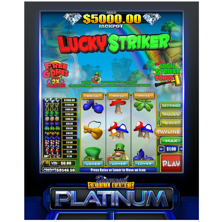Platinum 1 6in1 Dual PC Board with Case Skill Game Board Nudge Skill Wild Feature PCB Game Board for Arcade Game Amusement Machine