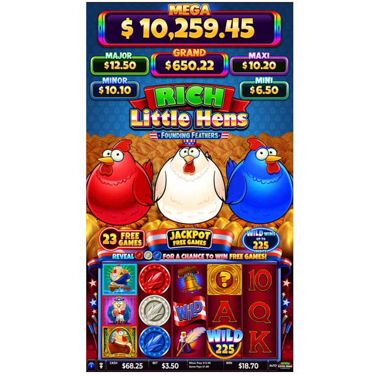 Rich Little Hens Skill Game Board Regular/Skill Edition with Skill Preview Feature PCB Board Arcade Game Amusement Machine