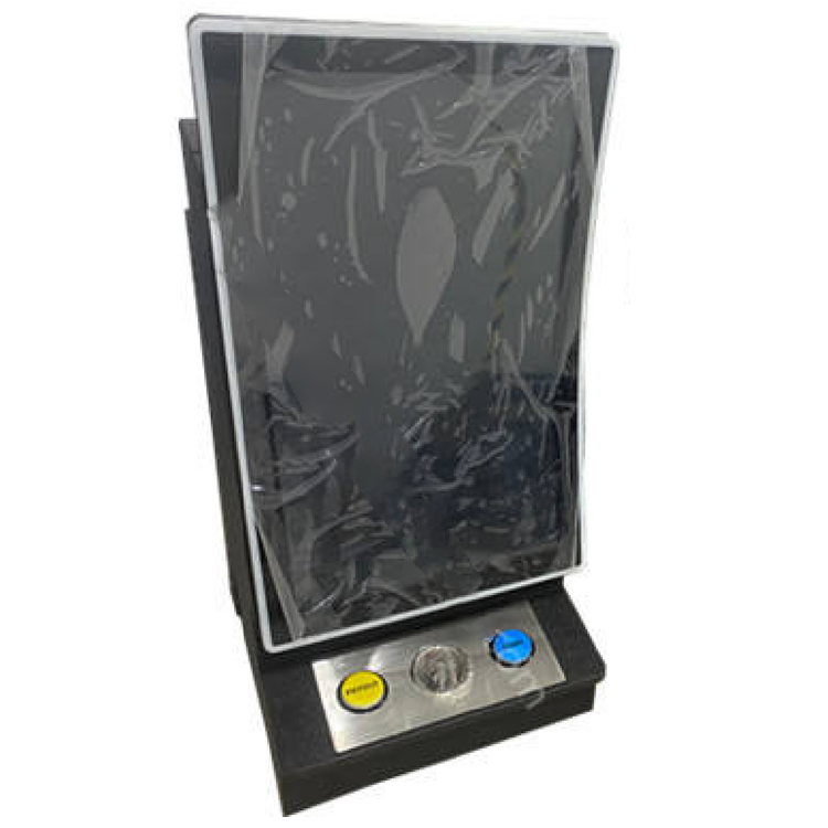Bar Top Skill Cabinet 23.6Inch Touch Screen Game Machine Customized Black 36Pin For Amusement Cabinet