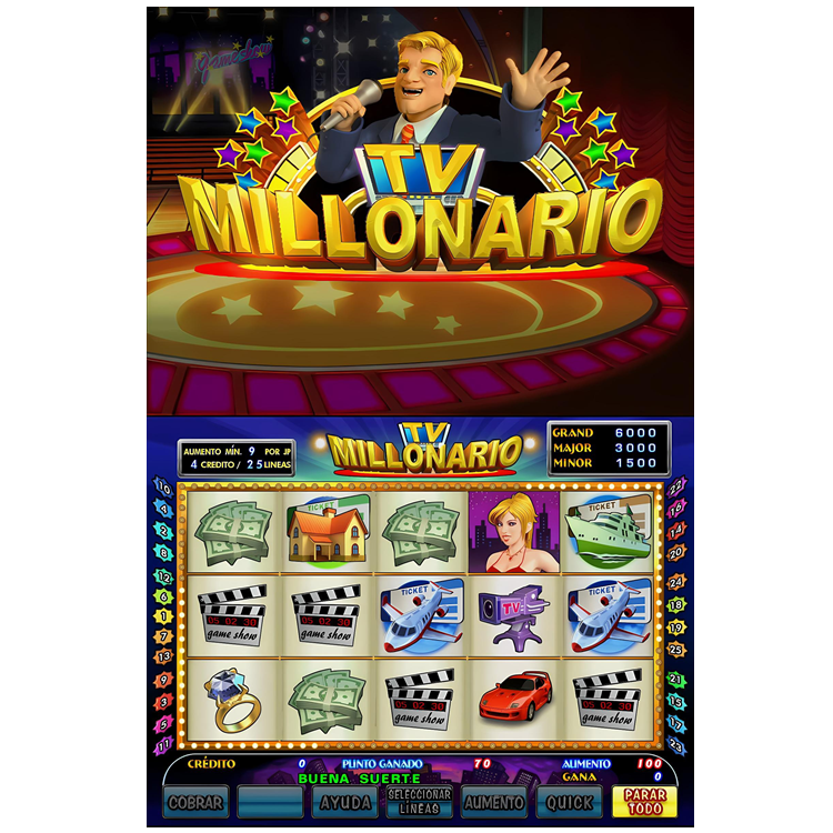 TV Millonario Single/Dual Skill Game Board Skill Preview HET Game Board PCB Board Software for Arcade Game Amusement Machine