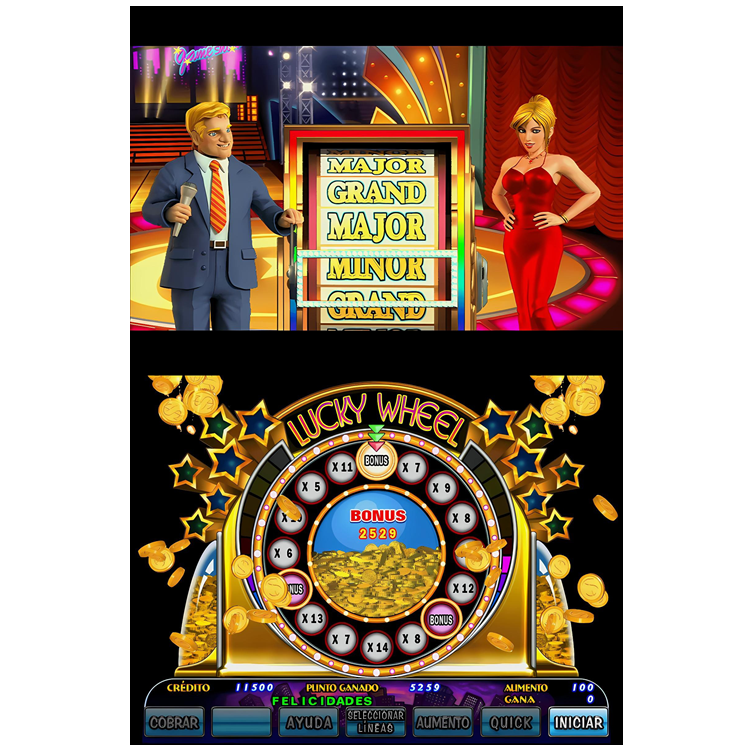 TV Millonario Single/Dual Skill Game Board Skill Preview HET Game Board PCB Board Software for Arcade Game Amusement Machine