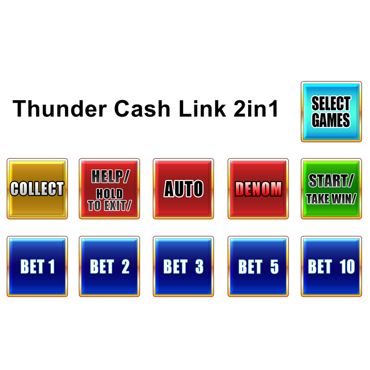 Thunder Cash Link 2in1 Vertical Skill Game Board Skill Preview HET Game Board PCB Board Software for Arcade Game Amusement Machine