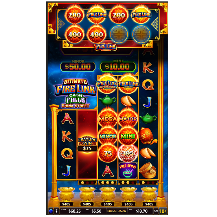 Ultimate Fire Link Cash Falls-China Street Skill Game Board Skill PCB Board Software for Arcade Game Amusement Machine