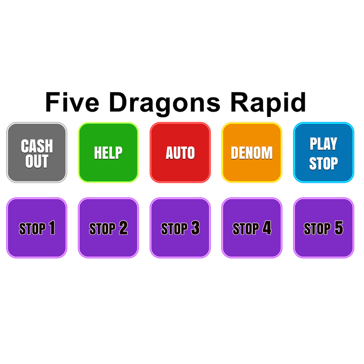 5 Dragons Rapid Skill Game Board Skill Preview HET Game Board PCB Board Software for Arcade Game Amusement Machine
