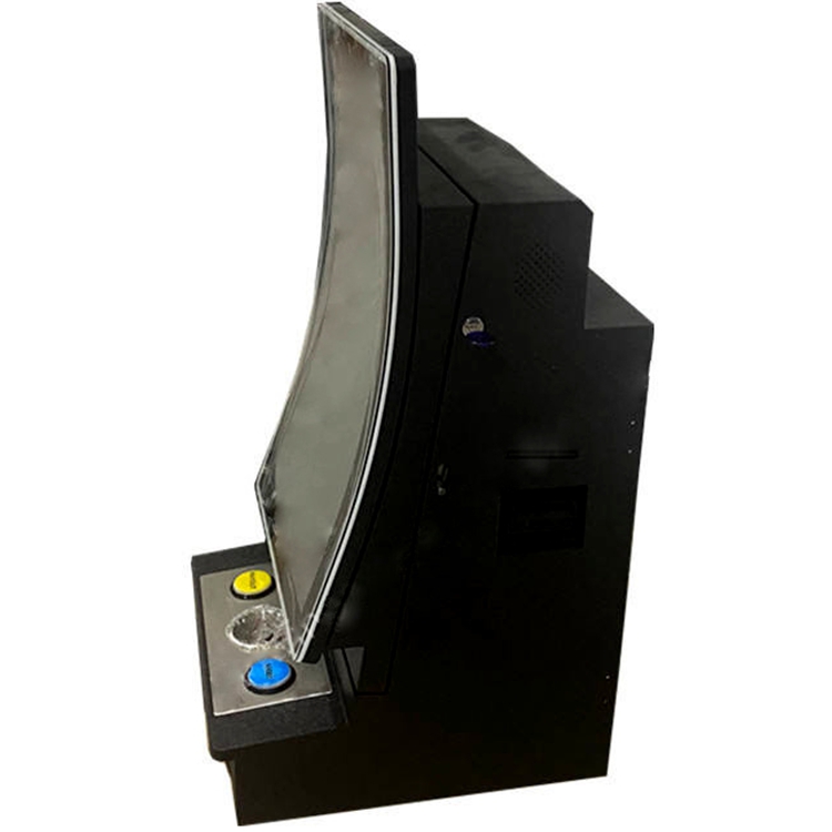 Bar Top Skill Cabinet 23.6Inch Touch Screen Game Machine Customized Black 36Pin For Amusement Cabinet