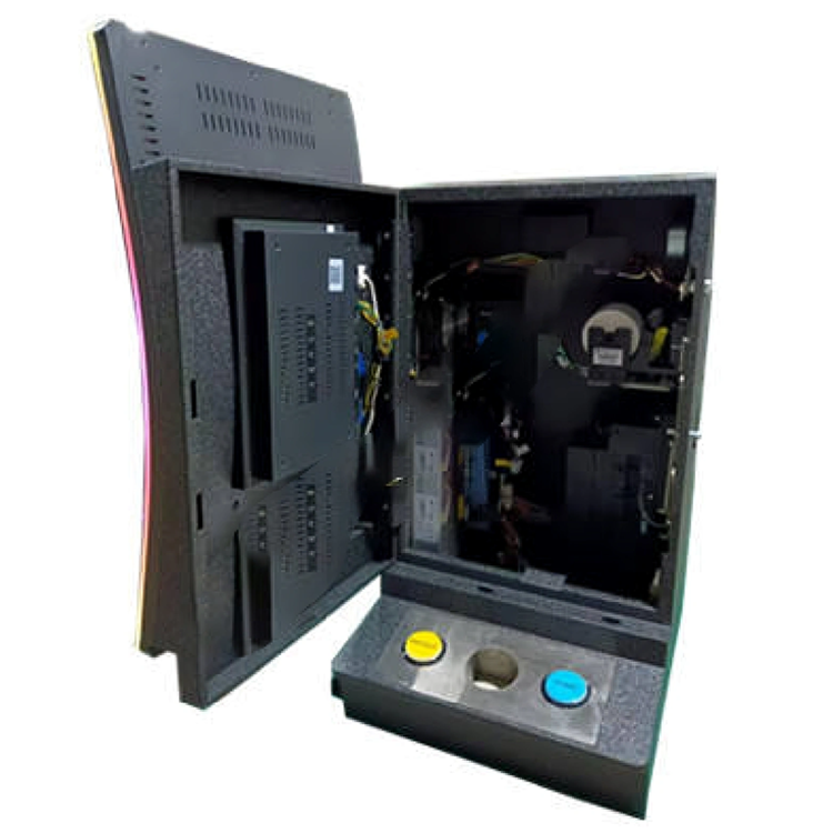 Bar Top Skill Cabinet 23.6Inch Touch Screen Game Machine Customized Black 36Pin For Amusement Cabinet