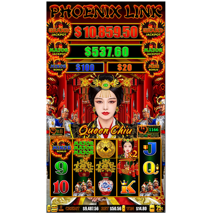 Phoenix Link Queen Chiu Skill Game Board Skill PCB Board Software for Arcade Game Amusement Machine