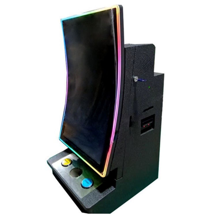 Bar Top Skill Cabinet 23.6Inch Touch Screen Game Machine Customized Black 36Pin For Amusement Cabinet