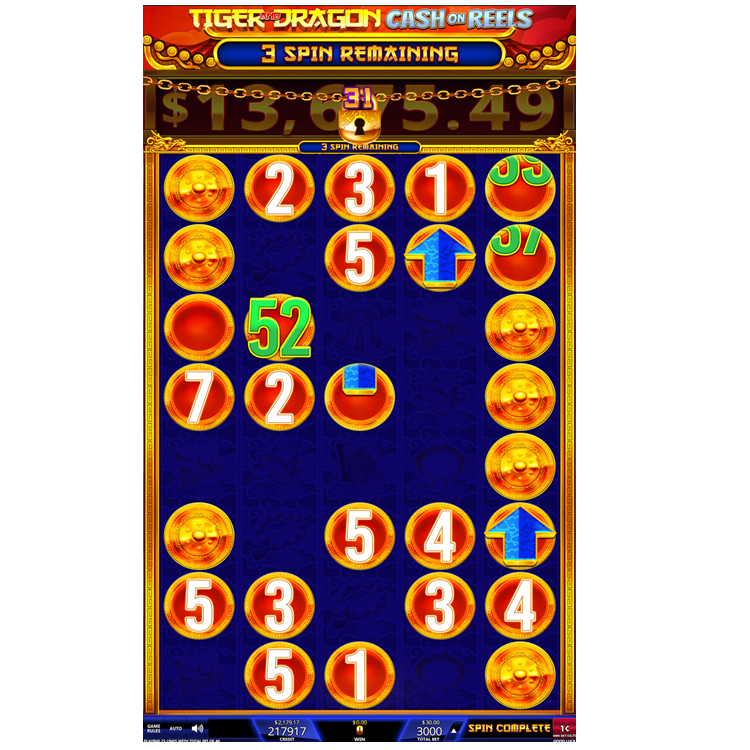 Tiger and Dragon Cash on Reels Skill Game Board Skill PCB Board Software for Arcade Game Amusement Machine