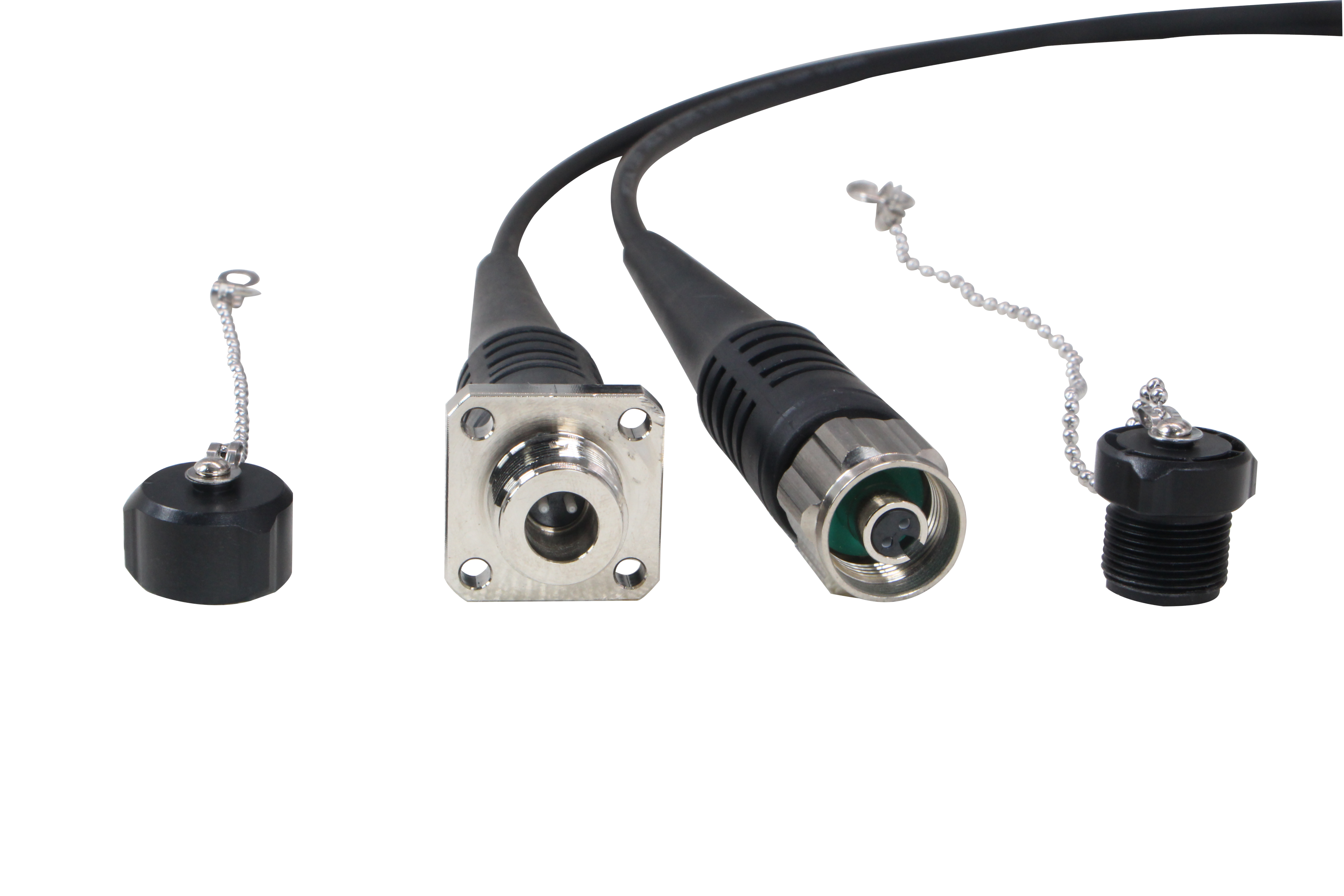 ODC-LC 4core Armored Fiber Optical Patch Cord waterproof IP67