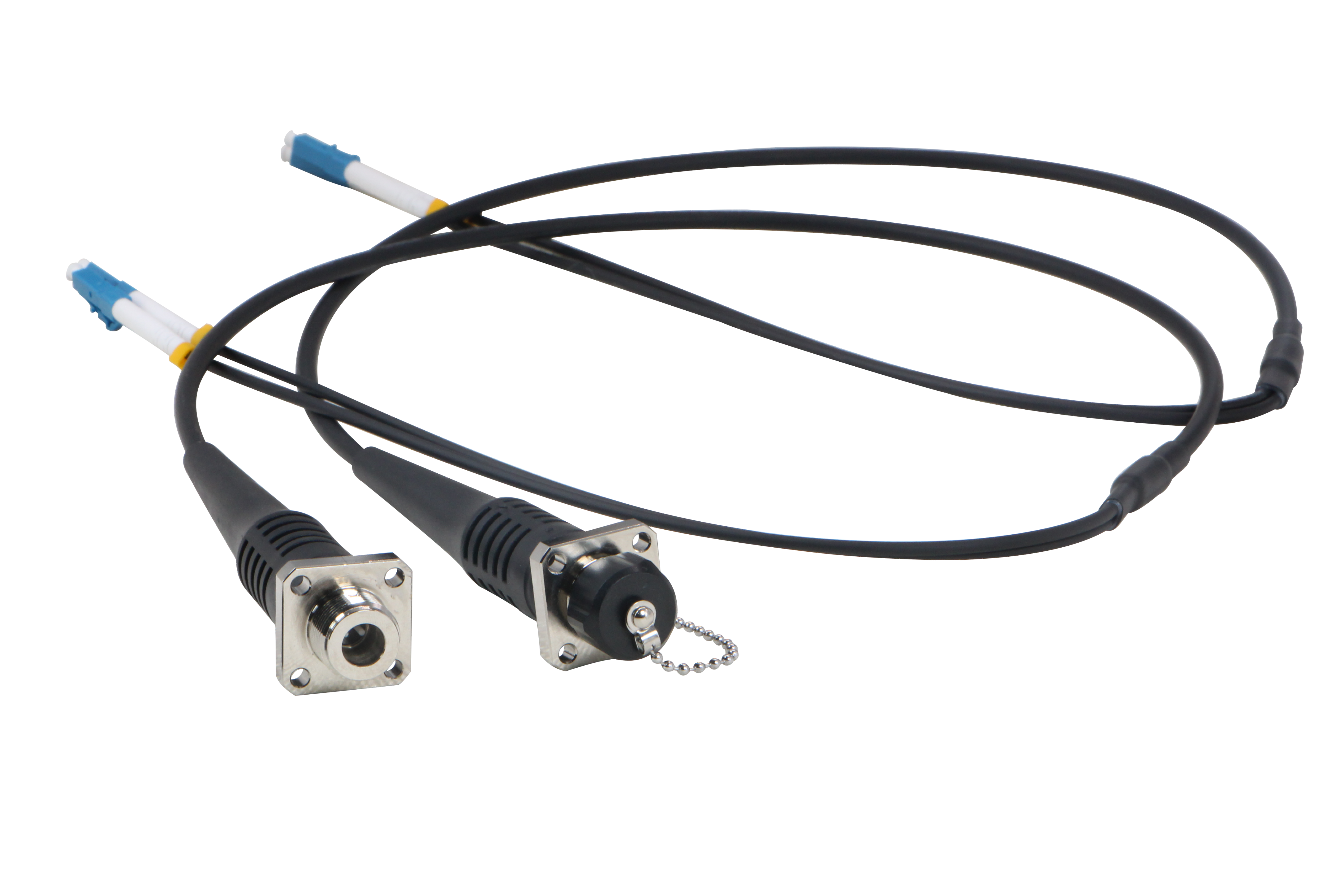 ODC-LC 4core Armored Fiber Optical Patch Cord waterproof IP67