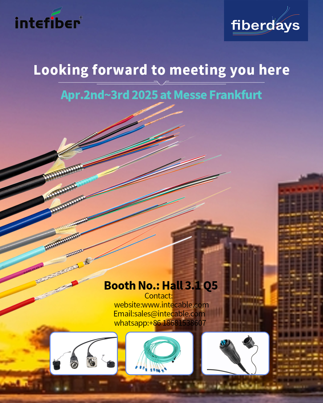 Looking Forward to meeting you at Fiberdays!